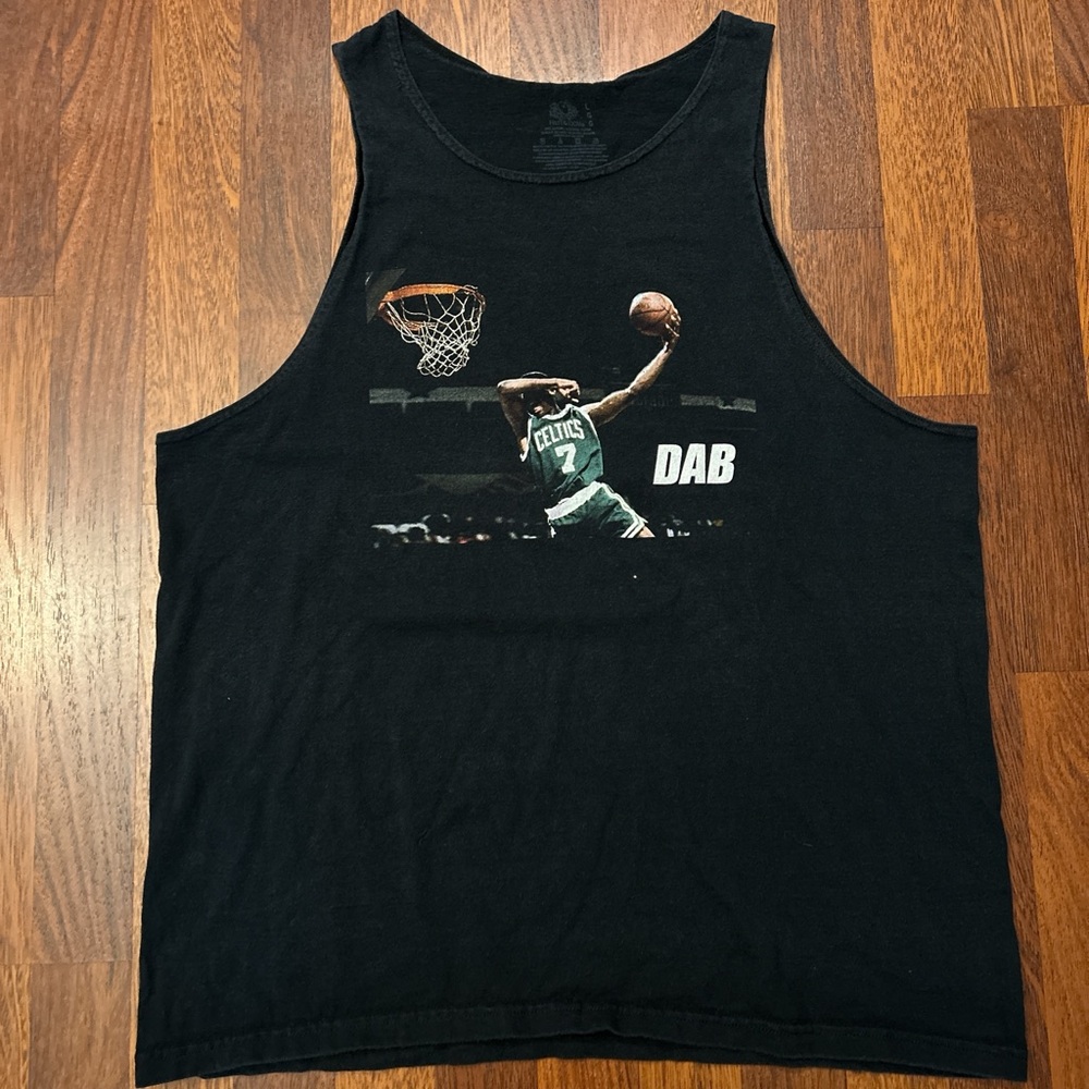 Boston Celtics 76ers Jaylen Brown Dab Basketball Tank Top Size Large